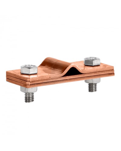 Зажим полоса-прут малый Cu EKF PROxima (lp-55408cu) в Комсомольске-на-Амуре Электротехническое оборудование Pintop.ru