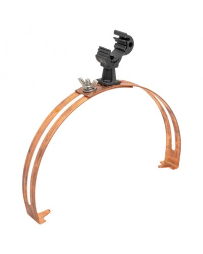 Держатель коньковый регулируемый с пластиковым фиксатором 130-240мм Cu EKFPROxima (lp-d2204-cu) в Комсомольске-на-Амуре Электротехническое оборудование Pintop.ru
