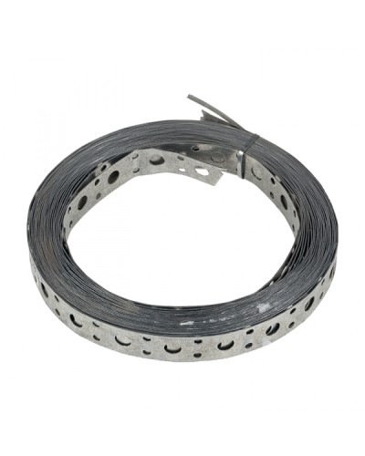 Лента перфорированная монтажная прямая 12х0,55 (25 м) EKF (lpm12x0.55) в Комсомольске-на-Амуре Стяжки-хомуты Pintop.ru