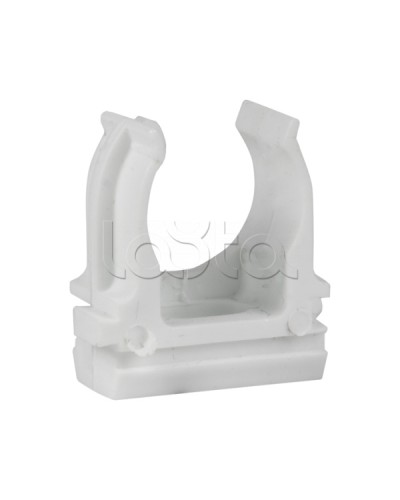 Крепеж-клипса d25 мм (10 шт) белая EKF-Plast (derj-z-25-white) в Комсомольске-на-Амуре Крепежные изделия Pintop.ru