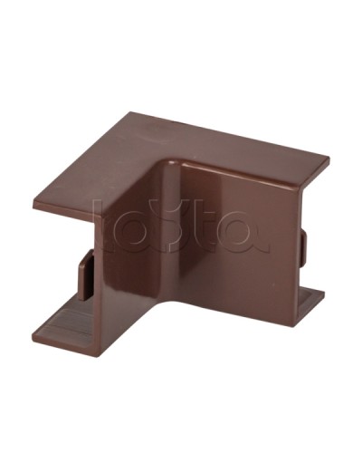 Угол внутренний (20х10) (4 шт) темное дерево EKF-Plast (ibd-20-10x4) в Комсомольске-на-Амуре Аксессуары для кабель-канала Pintop.ru