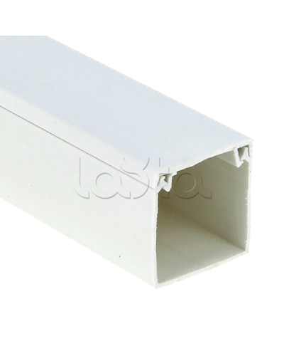 Канал кабельный (60х60) (12 м) белый EKF-Plast (kk-60-60) в Комсомольске-на-Амуре Кабель-канал Pintop.ru