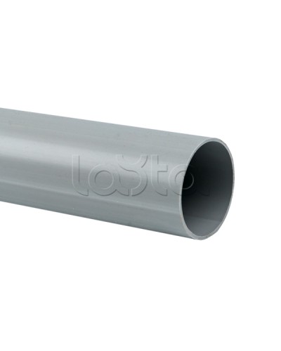 Труба гладкая ПВХ жесткая d63 мм (3 м) (21 м/уп) серая EKF-Plast (trg-63-3n) в Комсомольске-на-Амуре Гладкая труба Pintop.ru