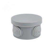 Коробка распределительная КМР-040-038 с крышкой наруж (65х40) 4 мембр ввода IP54 EKF PROxima (plc-kmr-040-038)