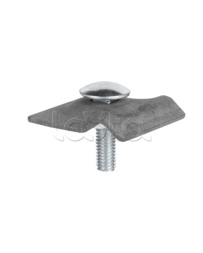 Зажим прижимной 45х45мм HZ EKF PROxima (lp-g3103/3) в Комсомольске-на-Амуре Крепеж Pintop.ru