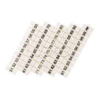 Маркеры для JXB-ST 6 с нумерацией 50-100 (100 шт.) EKF PROxima (zb-st-6-50-100)