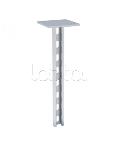 STRUT-стойка 41х21 мм, основание 2400 мм HDZ EKF (sts4121240-HDZ) в Комсомольске-на-Амуре Аксессуары для лотков Pintop.ru