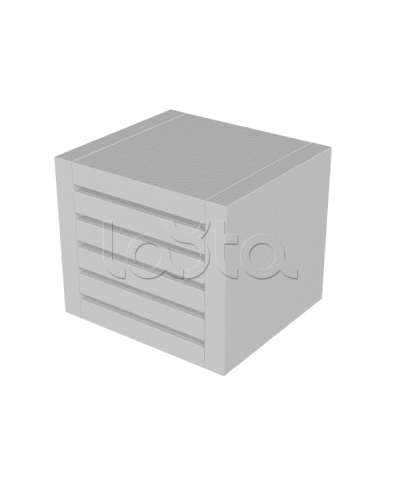 Вентиляционный блок TEHSTRONG VB 100x100x75 (EI 180) EKF (vb10075) в Комсомольске-на-Амуре Аксессуары для лотков Pintop.ru