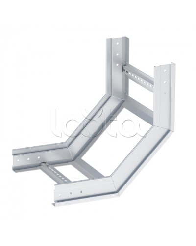 Угол 90 градусов вертикальный внутренний лестничный усиленный 100x400 мм (2 мм) EKF (viltp90100400-2) в Комсомольске-на-Амуре Аксессуары для лотков Pintop.ru