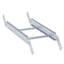 Угол вертикальный шарнирный для лестничного лотка 50x400 мм EKF (vlt50400)