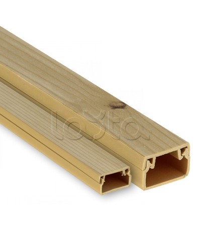 Канал кабельный (15х10) (144 м) светлое дерево EKF-Plast (kk-15-10w) в Комсомольске-на-Амуре Кабель-канал Pintop.ru