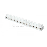 Колодка клеммная (16мм.) 30А полистирол белая (10шт.) EKF PROxima (plc-KK-16-30-ps-w)