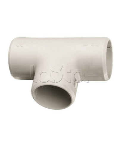 Тройник соединительный для трубы (25 мм) (10 шт.) EKF-Plast (tr-t-25) в Комсомольске-на-Амуре Повороты, муфты, тройники Pintop.ru