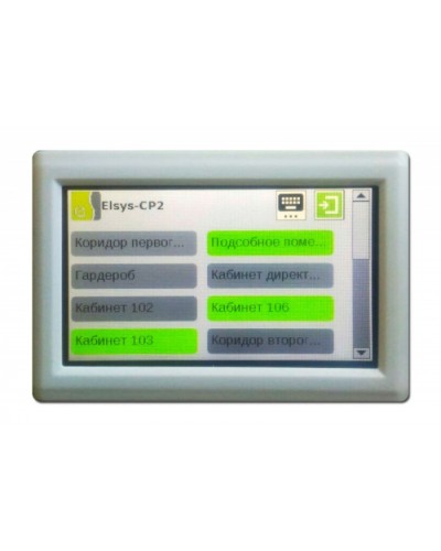 Клавиатура подсистемы охранной сигнализации Elsys-CP2 в Комсомольске-на-Амуре Сетевая СКУД Elsys Pintop.ru