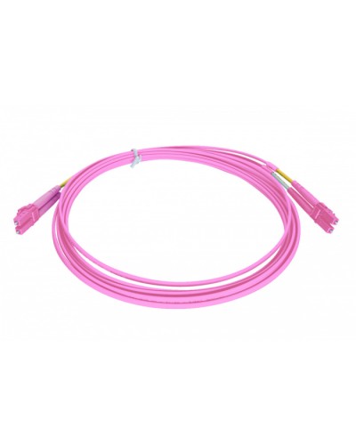 Шнур оптический duplex 2х50/125, OM4, LC-LC, 3 м Eurolan 41F-40-LC-LC-03 в Комсомольске-на-Амуре Патч-корды и пигтейлы Pintop.ru