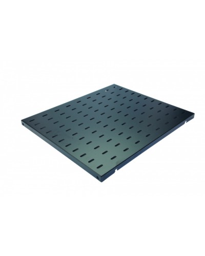 Полка стационарная до 100 кг, глубина 620 мм, черная Eurolan (60A-01-62-12BL) в Комсомольске-на-Амуре Полки для шкафов и стоек Pintop.ru