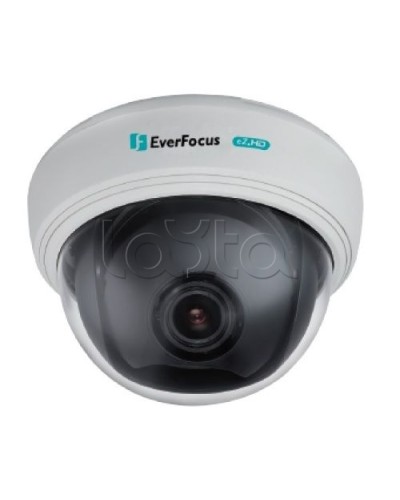AHD-камера видеонаблюдения купольная EverFocus ED-910F в Комсомольске-на-Амуре Аналоговые камеры Pintop.ru