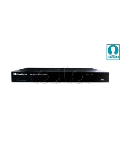 IP-видеорегистратор 16-ти канальный EverFocus IRONGUARD 16 PoE в Комсомольске-на-Амуре IP Видеорегистраторы Pintop.ru