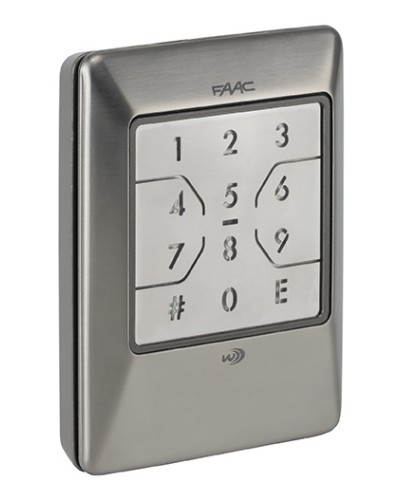 Клавиатура беспроводная радиокодовая Faac 404037 в Комсомольске-на-Амуре Запчасти для шлагбаумов и автоматики Pintop.ru