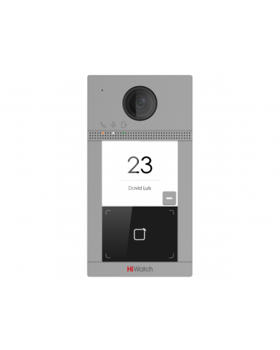 Вызывная панель HiWatch VDP-D4211W(B) в Комсомольске-на-Амуре Вызывные видеопанели малоабонентные Pintop.ru