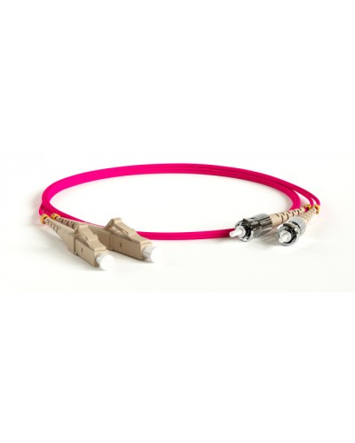 Патч-корд волоконно-оптический Hyperline FC-D2-504-SC/PR-ST/PR-H-1M-LSZH-MG в Комсомольске-на-Амуре Патч-корды оптические Pintop.ru