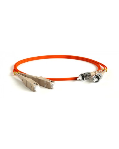 Патч-корд волоконно-оптический Hyperline FC-D2-62-FC/PR-ST/PR-H-1M-LSZH-OR в Комсомольске-на-Амуре Патч-корды оптические Pintop.ru