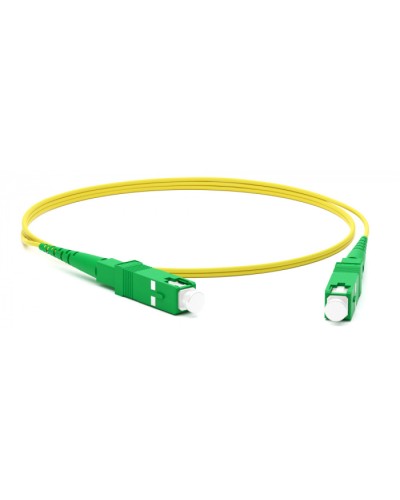 Патч-корд волоконно-оптический Hyperline FC-S2-9-FC/AR-SC/AR-H-15M-LSZH-YL в Комсомольске-на-Амуре Патч-корды оптические Pintop.ru