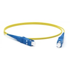 Патч-корд волоконно-оптический Hyperline FC-S2-9-SC/UR-SC/UR-H-1M-LSZH-YL