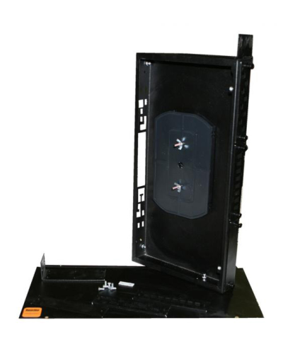 Hyperline FO-19R-3U-12xSLT-W140H42-96UN-BK Бокс оптический универсальный 19 в Комсомольске-на-Амуре Кроссы оптические Pintop.ru