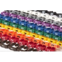 Маркеры (клипсы) на кабель, защелкивающиеся D 4-5.5мм, "0"-"9", 10 цветов (100 шт)Маркеры (клипсы) на кабель, защелкивающиеся D 4-5.5мм, "0"-"9", 10 цветов (100 шт) Hyperline (MA-55-R)