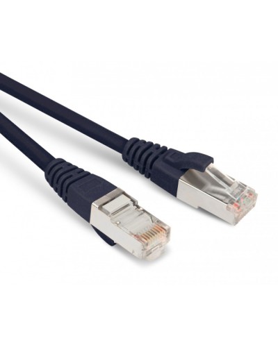 Патч-корд F/UTP Hyperline PC-LPM-STP-RJ45-RJ45-C6-5M-LSZH-BK в Комсомольске-на-Амуре Патчкорды (медные) Pintop.ru