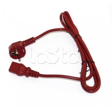 Кабель питания компьютера Hyperline PWC-IEC13-SHM-1.8-RD