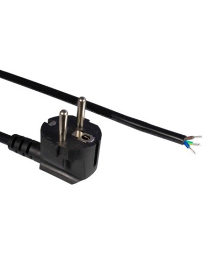 Кабель питания с вилкой Schuko 3 м Hyperline PWC-SHM-OE-3.0-BK в Комсомольске-на-Амуре Патч-корды и пигтейлы Pintop.ru