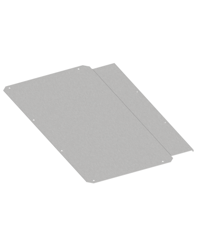 FORMAT Фланец основания встроенного отсека сплошной 400х800мм IEK (FO-00-FBCS-040-080) в Комсомольске-на-Амуре Аксессуары для стоек и шкафов Pintop.ru