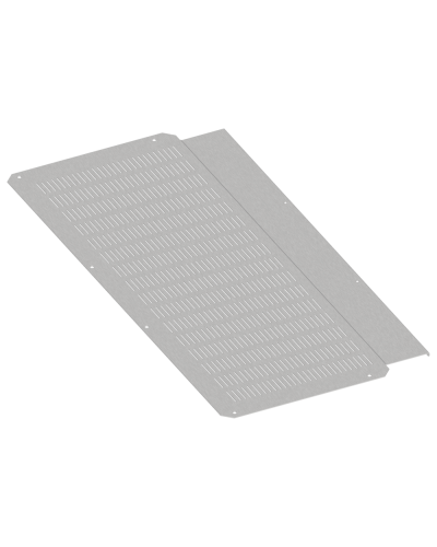 FORMAT Фланец основания встроенного отсека вентилируемый 400х1000мм IEK (FO-00-FBCV-040-100) в Комсомольске-на-Амуре Аксессуары для стоек и шкафов Pintop.ru