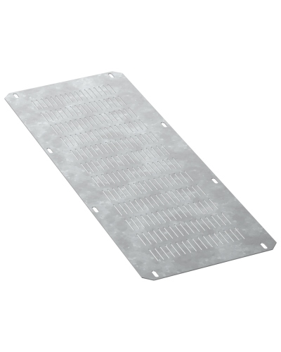 FORMAT Фланец основания вентилируемый в шкаф 400х800мм IEK (FO-00-FBV-040-080) в Комсомольске-на-Амуре Аксессуары для стоек и шкафов Pintop.ru