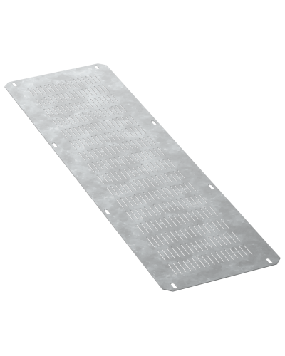 FORMAT Фланец основания вентилируемый в шкаф 400х1000мм IEK (FO-00-FBV-040-100) в Комсомольске-на-Амуре Аксессуары для стоек и шкафов Pintop.ru