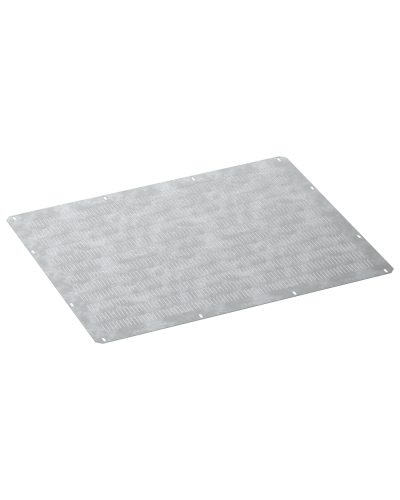 FORMAT Фланец основания вентилируемый в шкаф 1000х800мм IEK (FO-00-FBV-100-080) в Комсомольске-на-Амуре Аксессуары для стоек и шкафов Pintop.ru