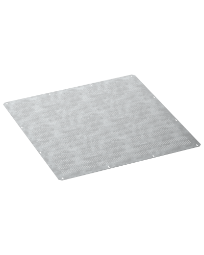 FORMAT Фланец основания вентилируемый в шкаф 1000х1000мм IEK (FO-00-FBV-100-100) в Комсомольске-на-Амуре Аксессуары для стоек и шкафов Pintop.ru