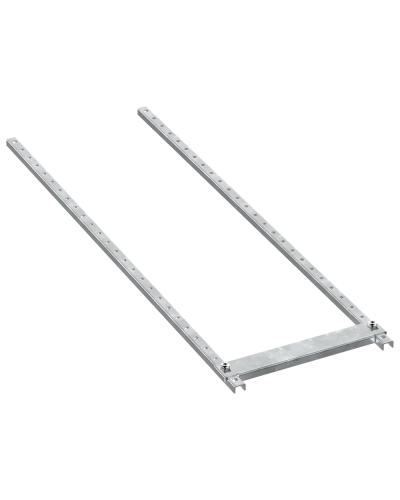 FORMAT Панель нижняя наборная в шкаф 400х800мм IEK (FO-00-PLT-040-080) в Комсомольске-на-Амуре Аксессуары для стоек и шкафов Pintop.ru