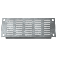 FORMAT Заглушка панели нижней наборной вентилируемой 100мм в шкаф шириной 400мм IEK (FO-00-PLTV-010-040)