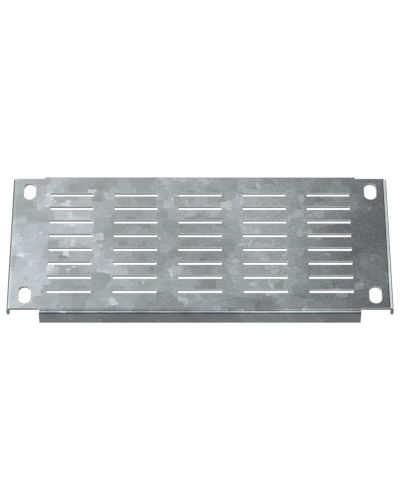 FORMAT Заглушка панели нижней наборной вентилируемой 100мм в шкаф шириной 400мм IEK (FO-00-PLTV-010-040) в Комсомольске-на-Амуре Аксессуары для стоек и шкафов Pintop.ru