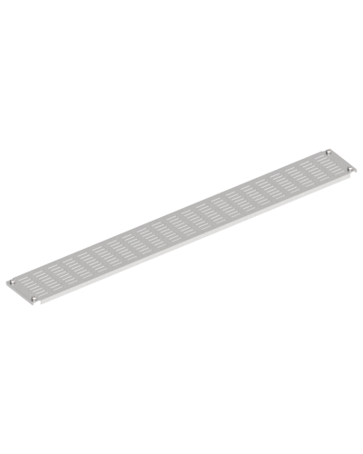 FORMAT Заглушка панели нижней наборной вентилируемой 100мм шкаф шириной 1000мм IEK (FO-00-PLTV-010-100) в Комсомольске-на-Амуре Аксессуары для стоек и шкафов Pintop.ru