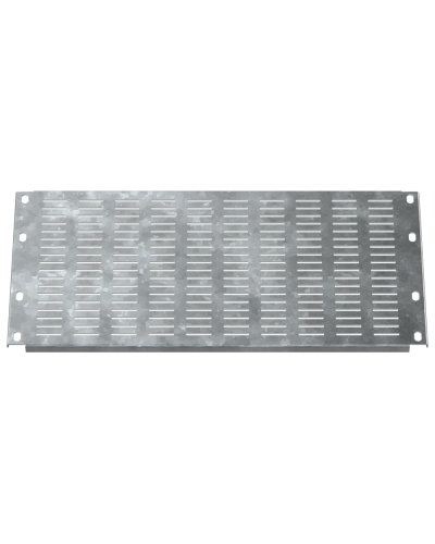 FORMAT Заглушка панели нижней наборной вентилируемой 200мм в шкаф шириной 600мм IEK (FO-00-PLTV-020-060) в Комсомольске-на-Амуре Аксессуары для стоек и шкафов Pintop.ru