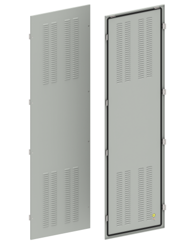 FORMAT Панель боковая вентилируемая 2000х600мм IP31 (2шт/компл) IEK (FO-00-PSV-200-060-31) в Комсомольске-на-Амуре Аксессуары для стоек и шкафов Pintop.ru