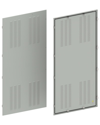 FORMAT Панель боковая вентилируемая 2000х1000мм IP31 (2шт/компл) IEK (FO-00-PSV-200-100-31) в Комсомольске-на-Амуре Аксессуары для стоек и шкафов Pintop.ru