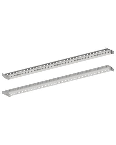 FORMAT Рейка монтажная тип C 1000мм (2шт/упак) IEK (FO-00-VRC-100) в Комсомольске-на-Амуре Аксессуары для стоек и шкафов Pintop.ru