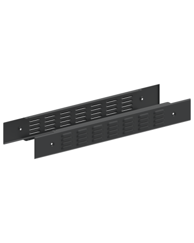 FORMAT Панель цоколя вентилируемая 100х800мм RAL7021 (2шт/компл) IEK (FO-00D-PCV-010-080-7021) в Комсомольске-на-Амуре Аксессуары для стоек и шкафов Pintop.ru