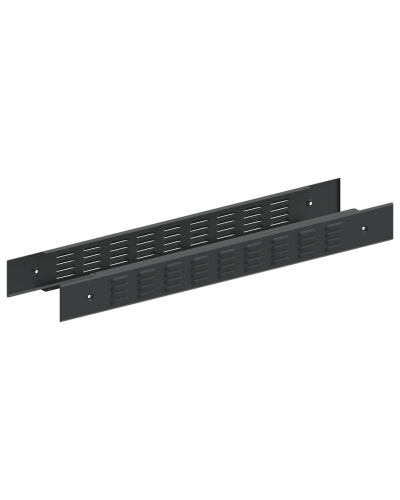 FORMAT Панель цоколя вентилируемая 100х1000мм RAL7021 (2шт/компл) IEK (FO-00D-PCV-010-100-7021) в Комсомольске-на-Амуре Аксессуары для стоек и шкафов Pintop.ru