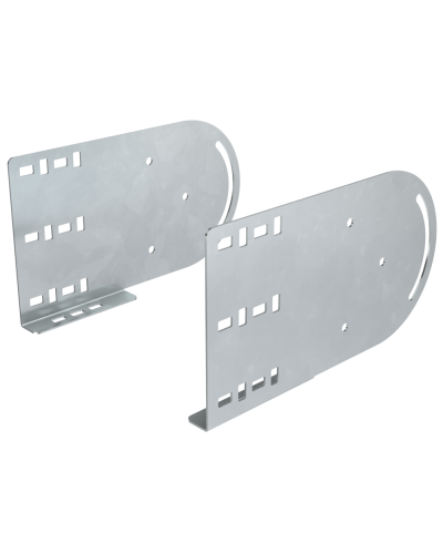 LESTA Соединитель шарнирный лестничный 150/1,5мм IEK (LE-SLH06-150-D15) в Комсомольске-на-Амуре Аксессуары для лотков Pintop.ru